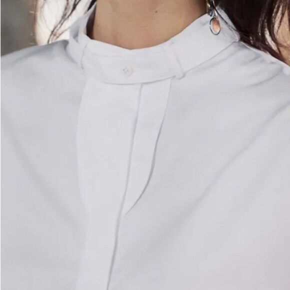 ZARA ZW COLLECTION POPLIN SHIRT - Picture 9 of 9